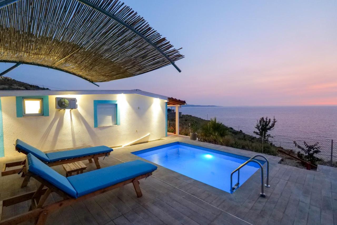 Twins Villa Sarandë Buitenkant foto