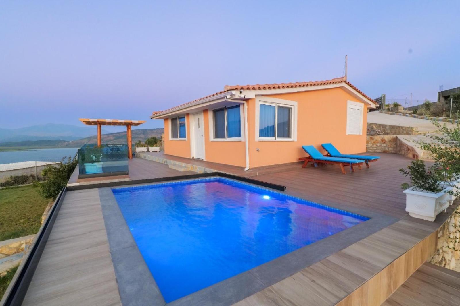 Twins Villa Sarandë Buitenkant foto