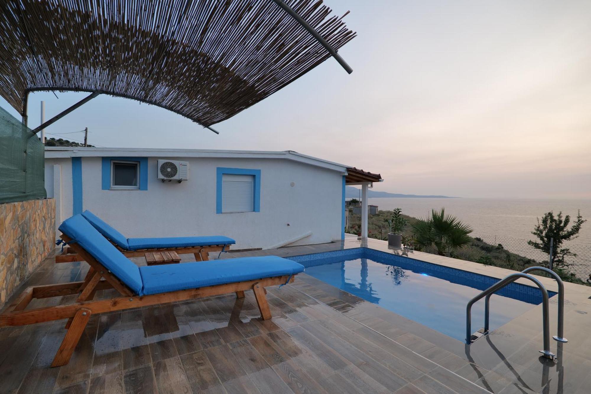 Twins Villa Sarandë Buitenkant foto