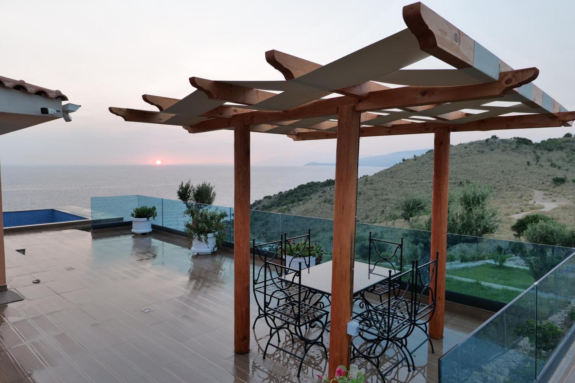 Twins Villa Sarandë Buitenkant foto